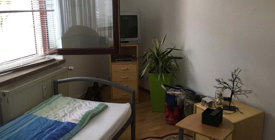 Zimmer 3 – Einzelzimmer mit TV in der Pension Riel