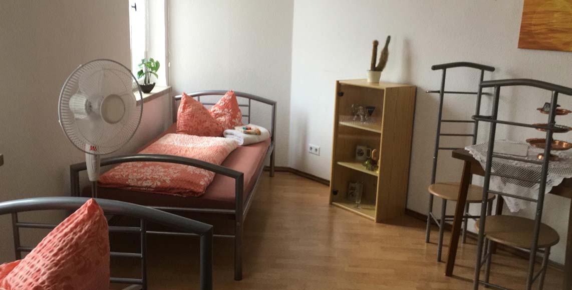 Zimmer 4 – Doppelzimmer in der Pension Riel